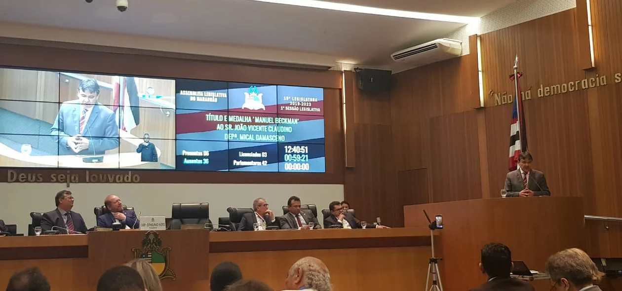 A proposta da homenagem foi da deputada estadual Mical Damasceno