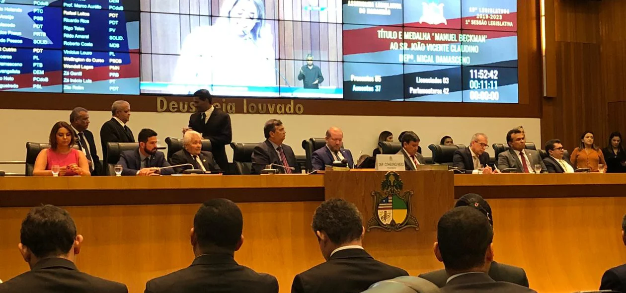 Participaram do evento o governador Wellington Dias (PT), o senador Élmano Férrer (Podemos) e o secretário de Segurança Fábio Abreu (PL)