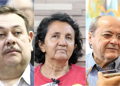 Silas Freire, Lourdes Melo e Sílvio Mendes