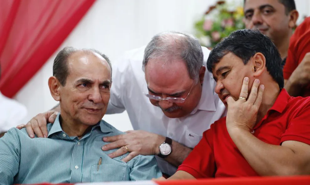 Marcelo Castro, Osmar Júnior e Wellington Dias