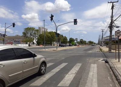 Trecho desinterditado na Avenida João XVIII