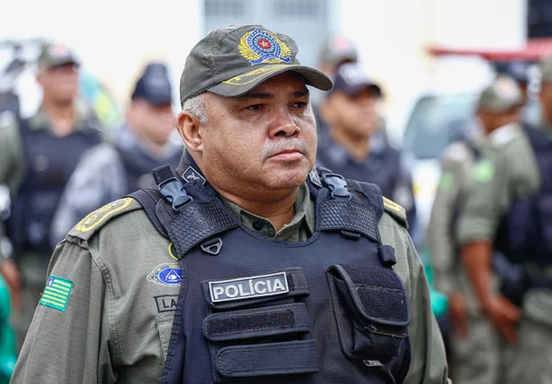 Coronel Lacerda comandante do 1º BPM