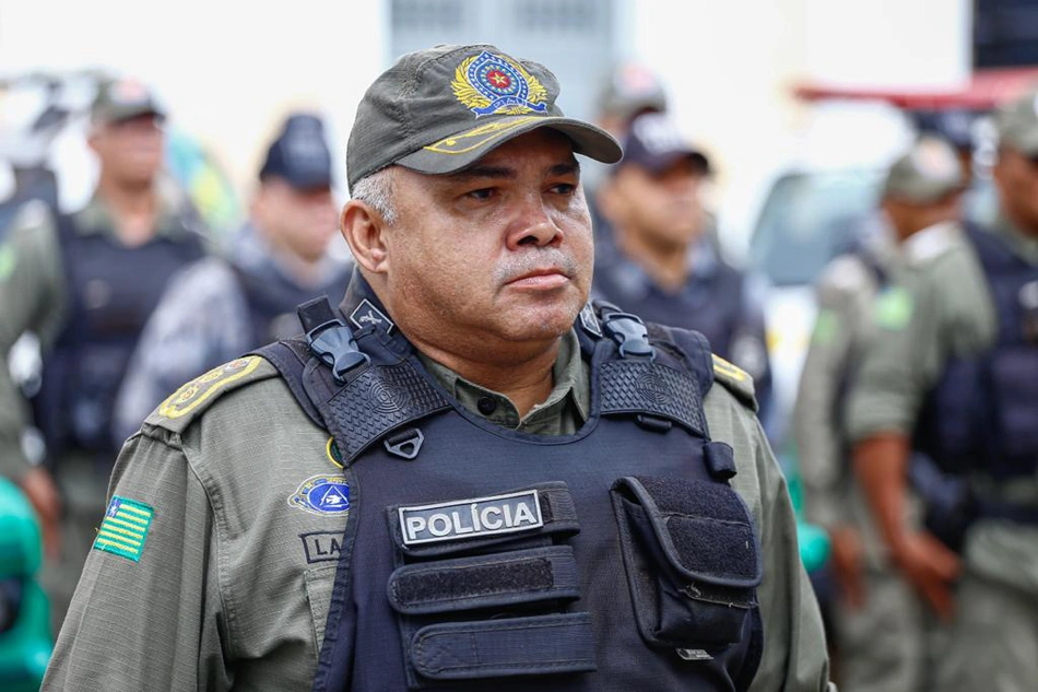 Coronel Lacerda comandante do 1º BPM