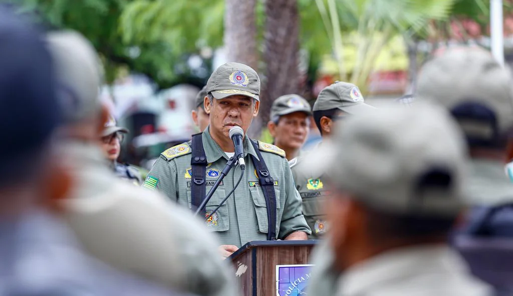 Lindomar Castilho comandante da Polícia Militar do Piauí