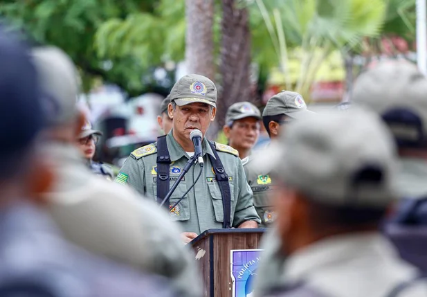 Lindomar Castilho comandante da Polícia Militar do Piauí