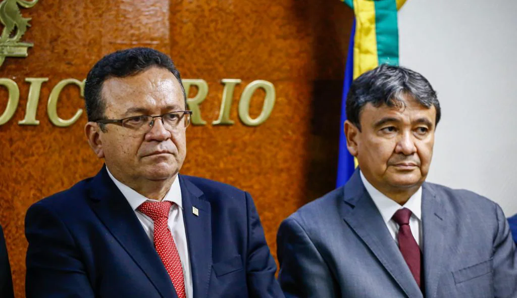 Sebastião Ribeiro Martins e governador Wellington Dias