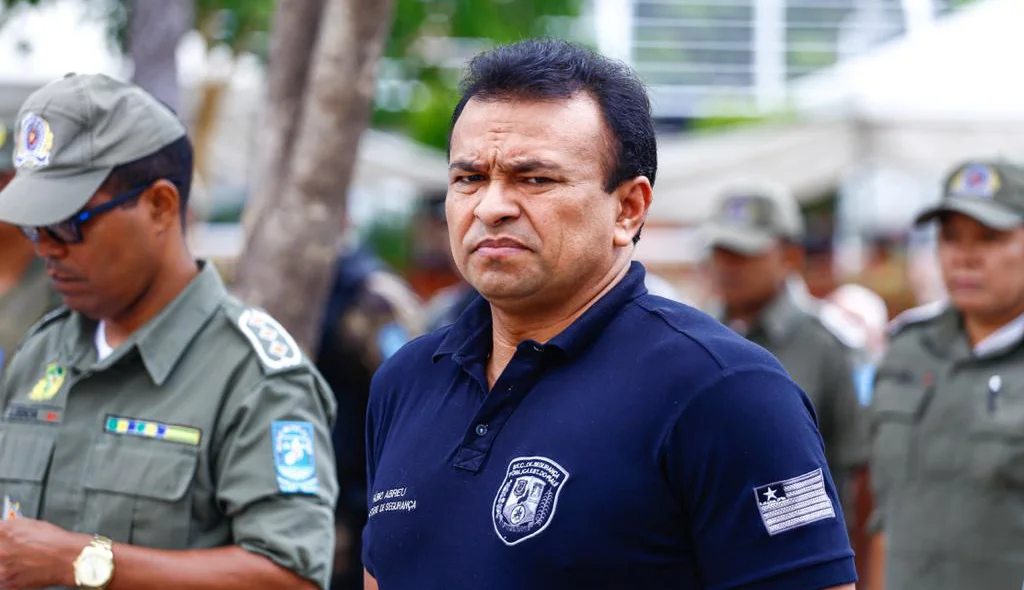 Secretário de Segurança Fábio Abreu