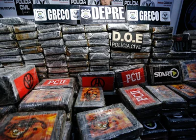 Cocaína apreendida pelo Greco em Teresina 