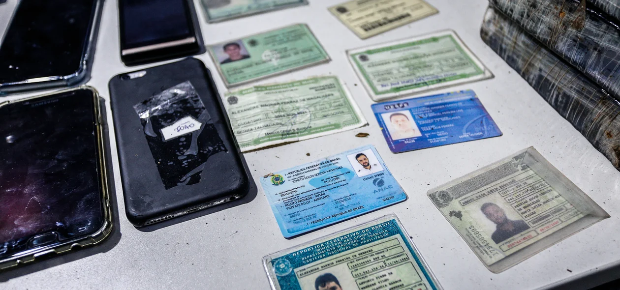 Documentos dos presos