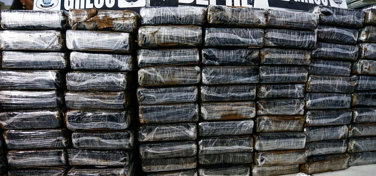 Muita cocaína apreendida 