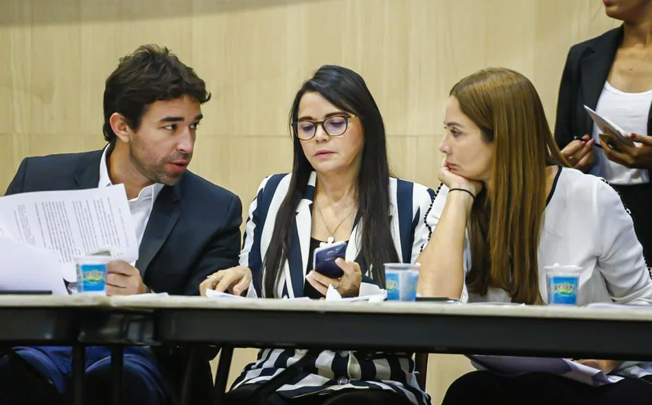 Marden Menezes, Teresa Britto e Lucy Soares