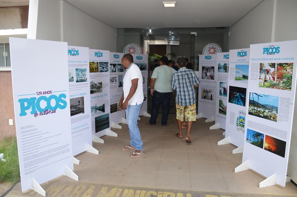 Exposição Picos 129 anos de histórias