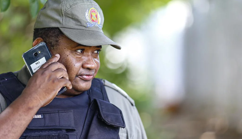 Sargento Joel, do 9º Batalhão da Polícia Militar