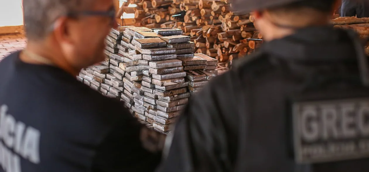 Cocaína apreendida pelo Greco