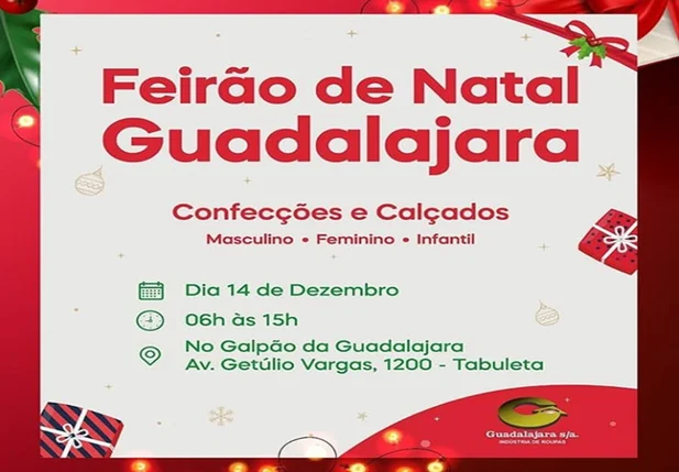 Feirão de natal Guadalajara