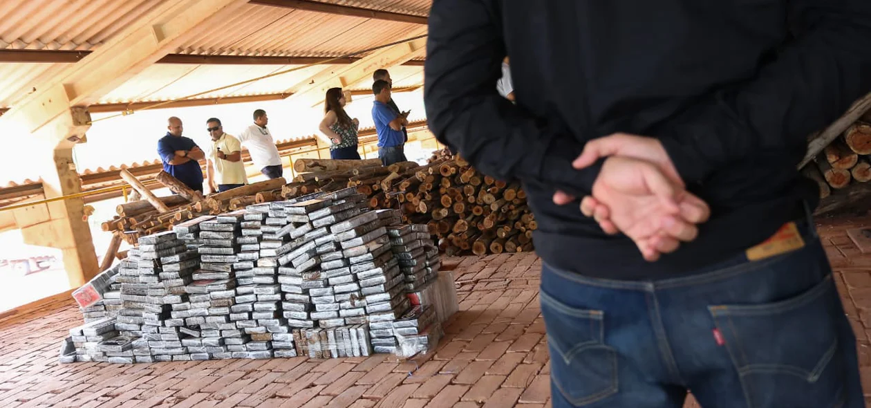 Secretaria de Segurança incinera uma tonelada de cocaína