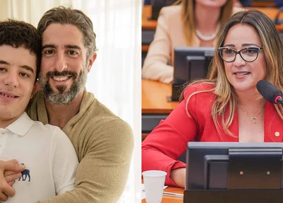 Marcos Mion e Rejane Dias