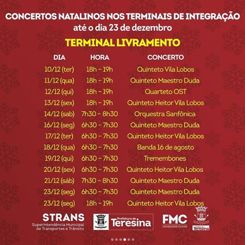Programação no Terminal do Livramento