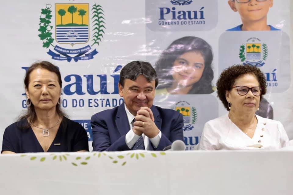 Ely Harasawa, Wellington Dias e Regina Sousa
