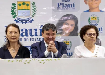 Ely Harasawa, Wellington Dias e Regina Sousa