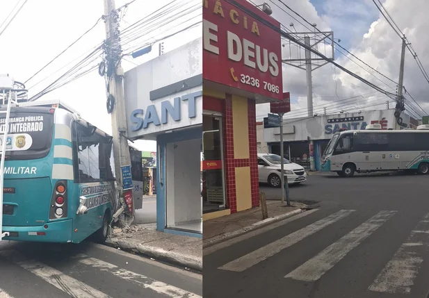 Ônibus da SSP-PI