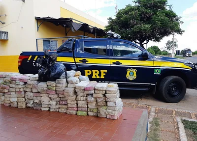 Cocaína encontrada pela PRF-PI