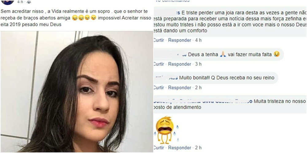 Amigos lamentam a morte de Miriorrany Rodrigues