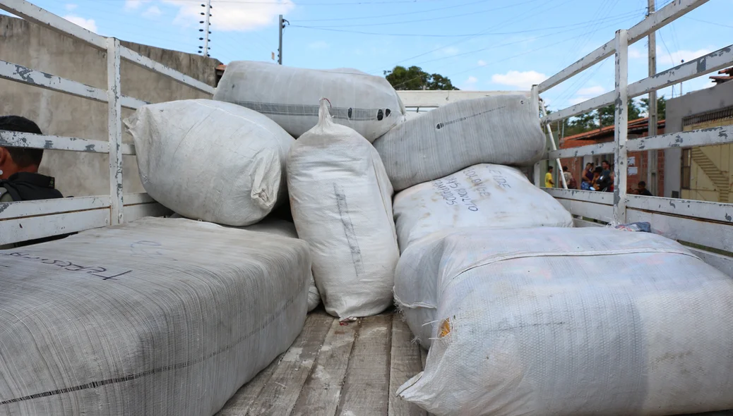 Maior parte do material roubado era confecções