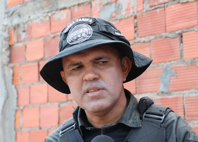Major Audivam Nunes, comandante da Força Tarefa da Secretaria de Segurança