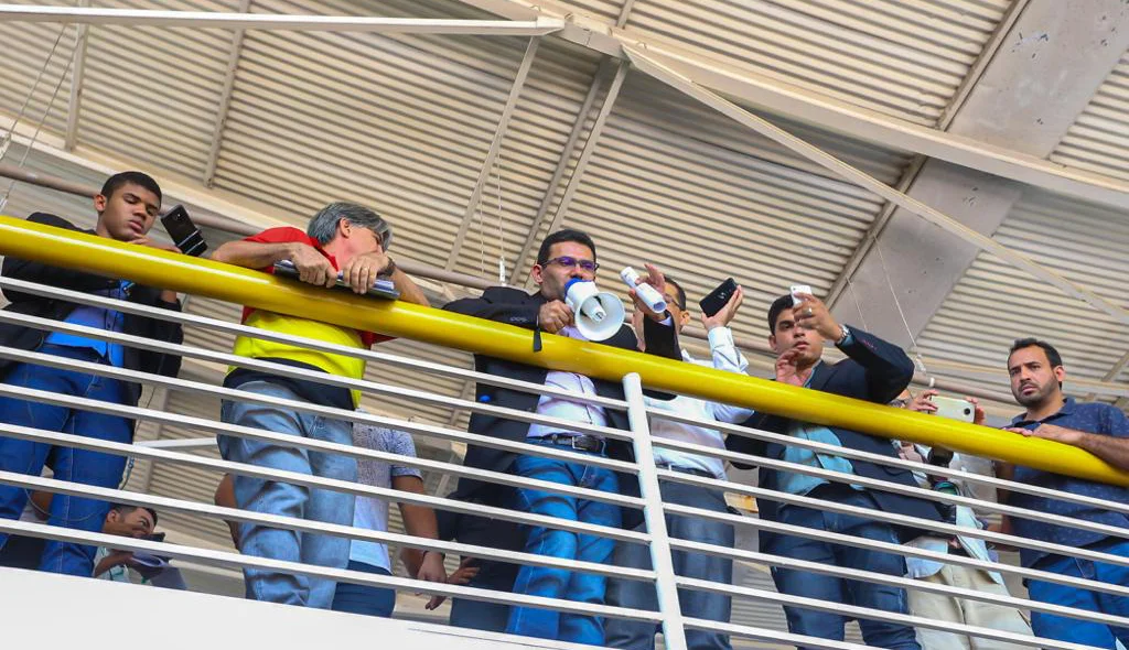 Manifestação dos motoristas de aplicativo na Câmara Municipal
