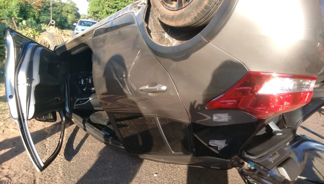Motorista teve apenas escoriações leves
