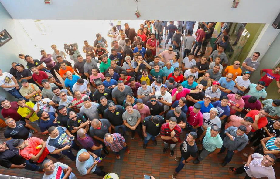 Motoristas de aplicativo se reuniram na Câmara