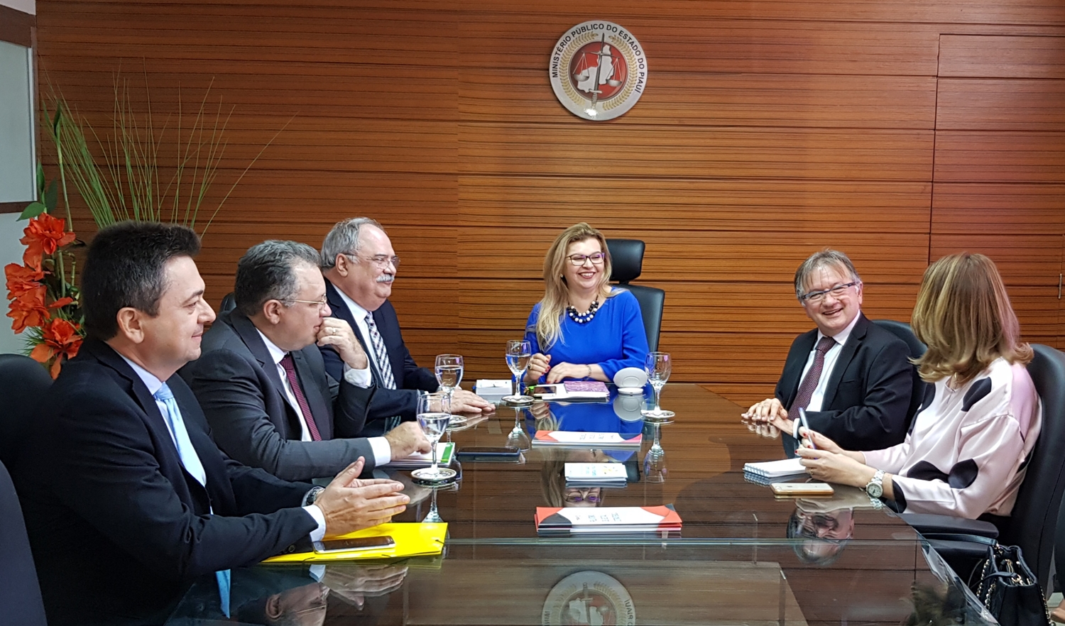 Reunião entre líderes do Governo e membros do MP