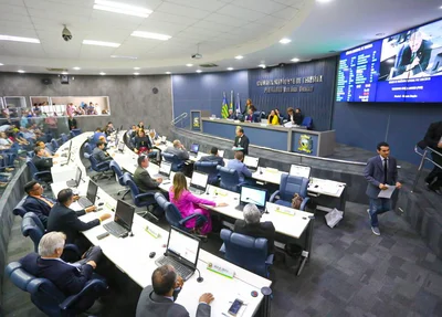 Sessão na Câmara Municipal de Teresina