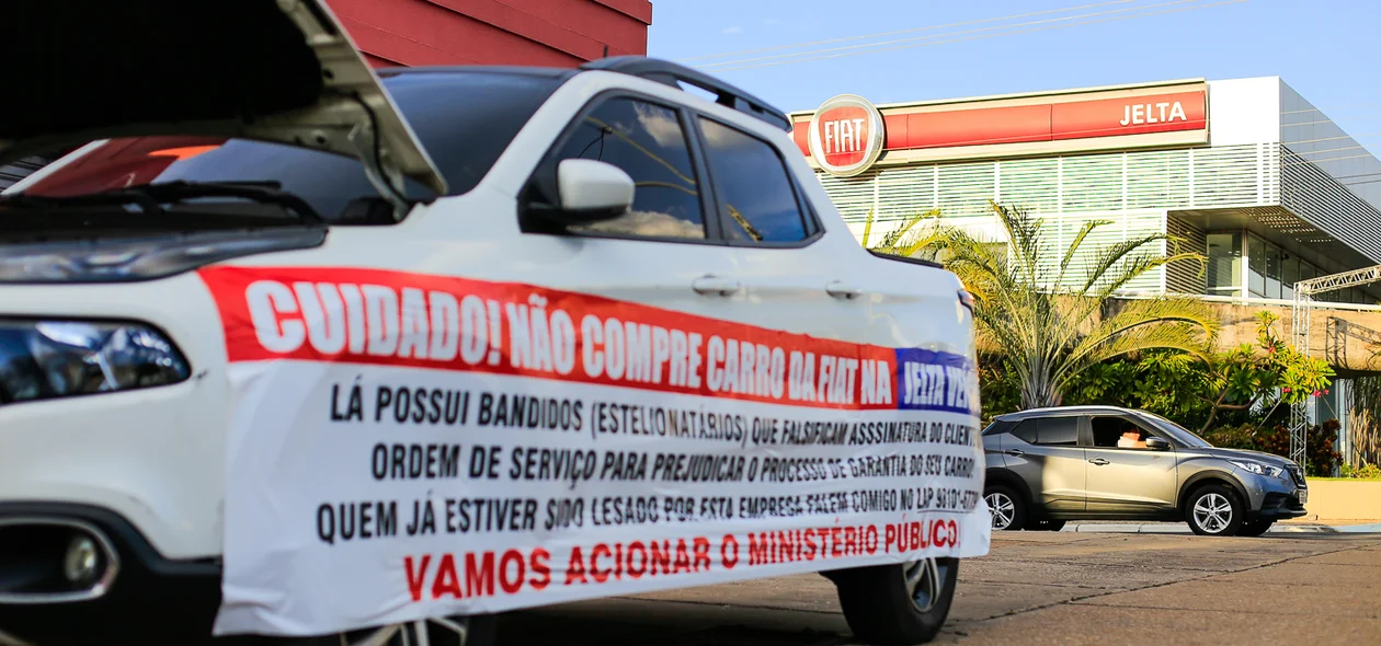 Denuncia ao lado da Fiat em Teresina 