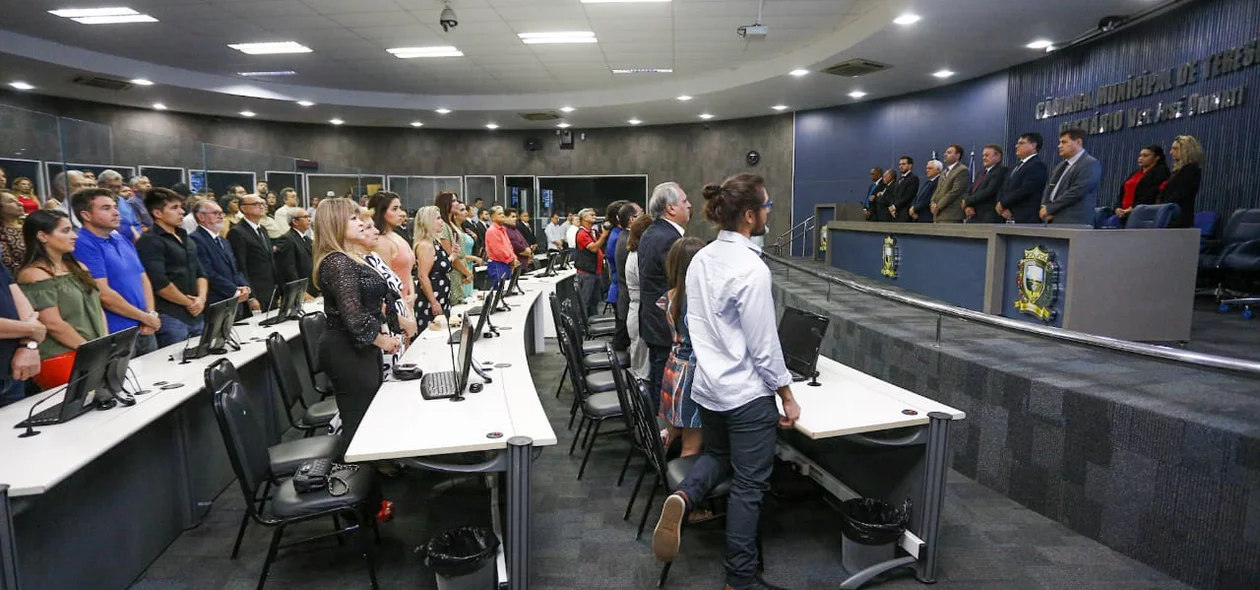 Familiares prestigiaram homenagens na Câmara Municipal