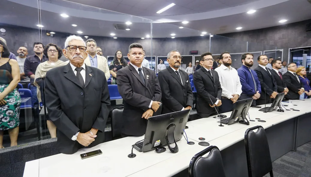 Homenageados na Câmara Municipal