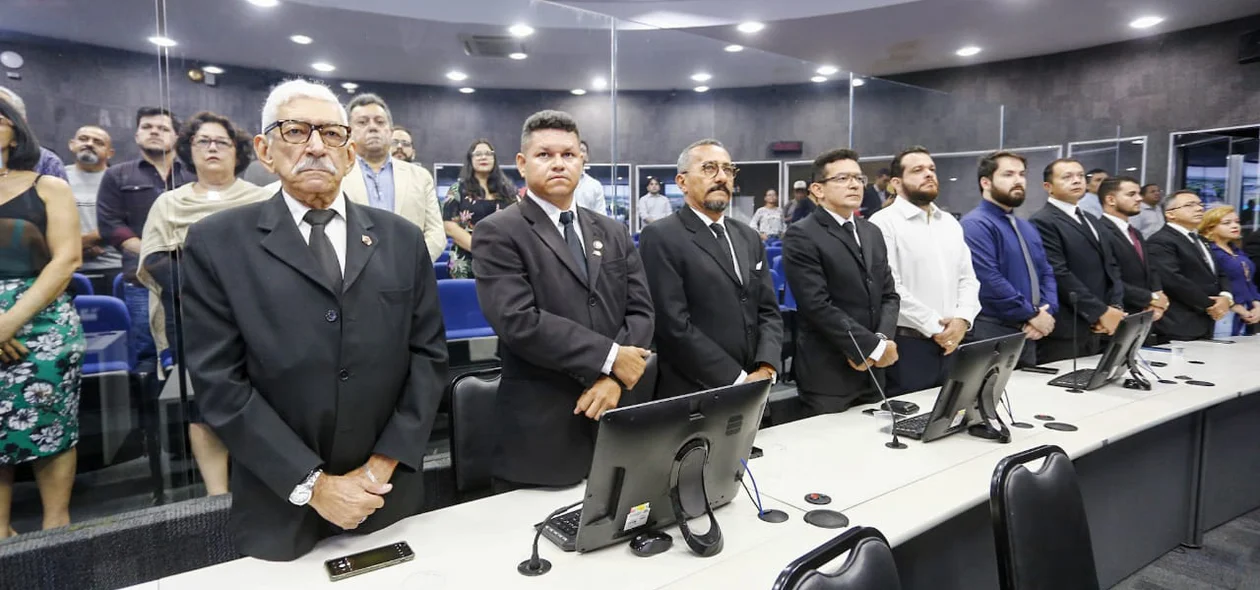 Homenageados na Câmara Municipal
