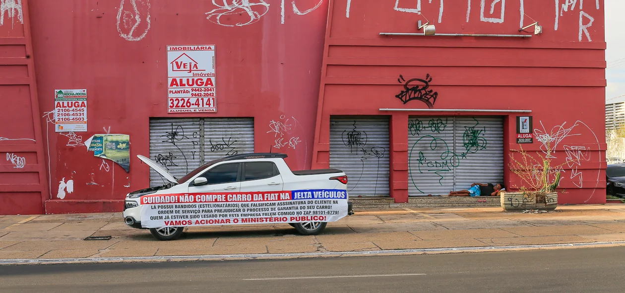 Veículo tá localizado na Frei Serafim 