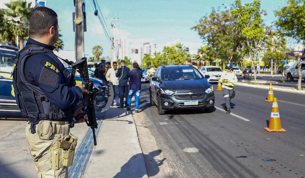 Ação de fiscalização da Operação Rodovida