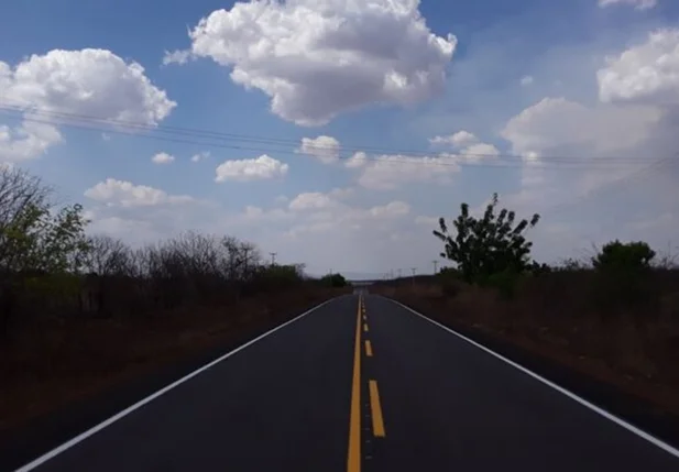 Rodovia que liga Itainópolis a Picos