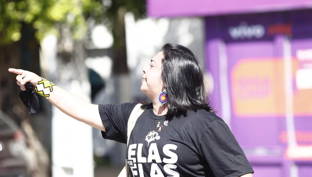 Manifestação de mulheres 