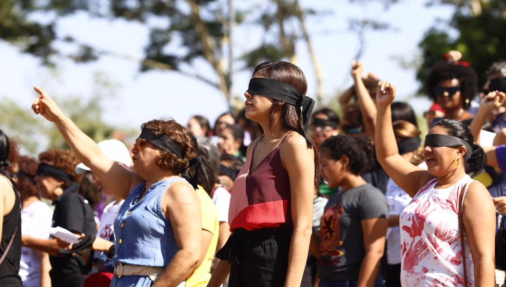 Manifestação ocorreu nesta manhã