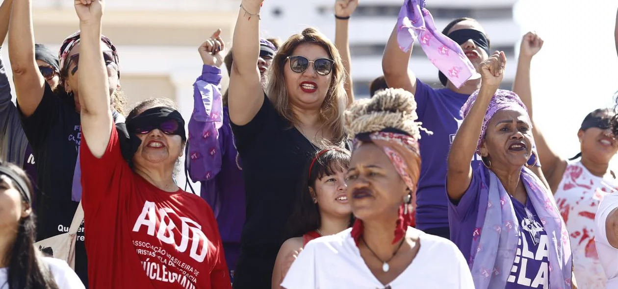 Mulheres dizem não a violência