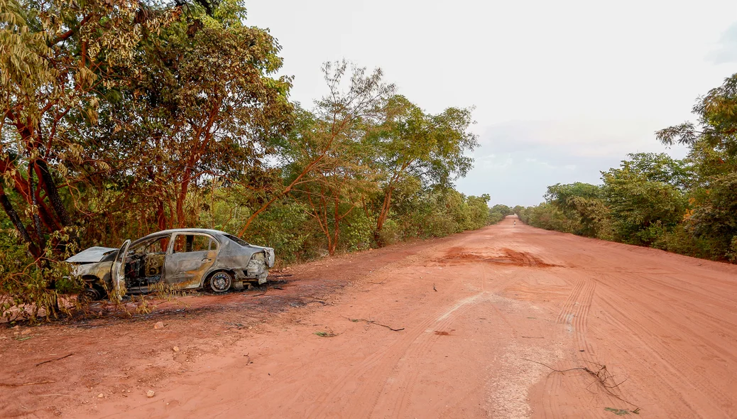Estrada do Baú em Timon 