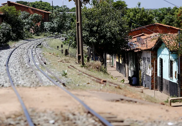 Beira da linha em Timon