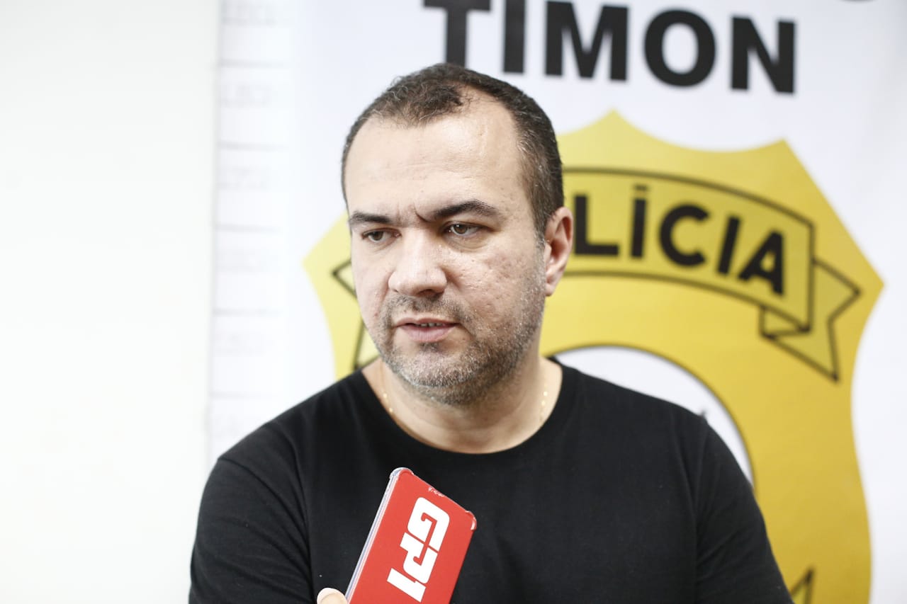 Delegado Ricardo Herlon, titular do Denarc de Timon