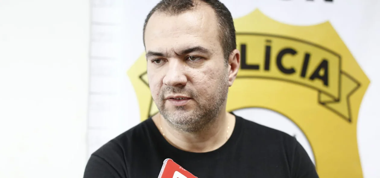 Delegado Ricardo Herlon, titular do Denarc de Timon