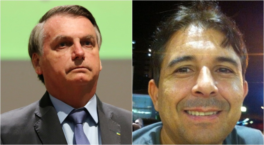 Bolsonaro e Marco Aurélio Lustosa Caminha 