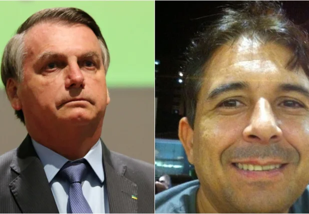 Bolsonaro e Marco Aurélio Lustosa Caminha 